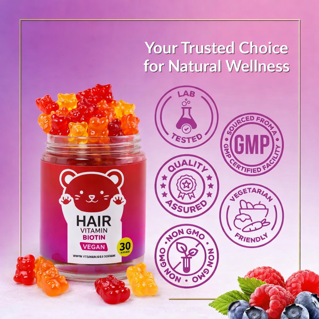 Gummy Bear Biotin Gummies