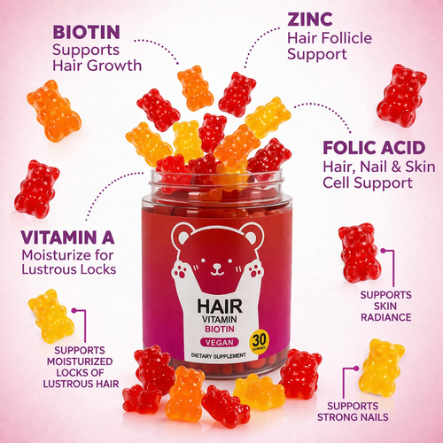 Gummy Bear Biotin Gummies