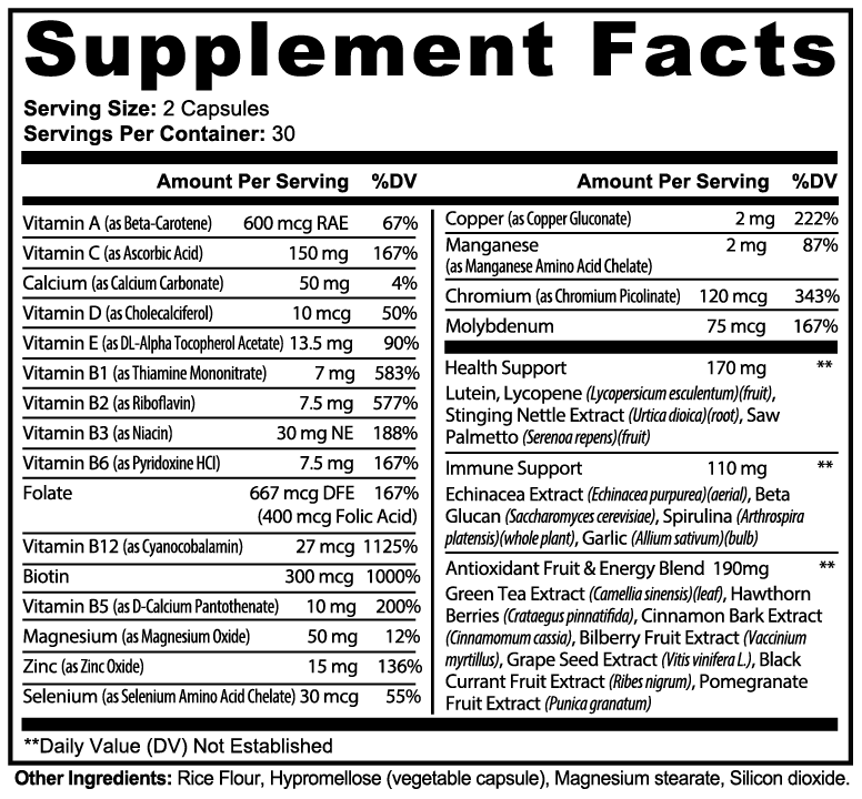 Advanced Multivitamin